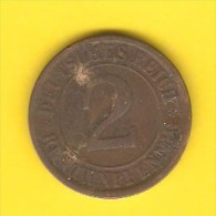 GERMANY  2 RENTENPFENNIG 1924 A (KM # 31) - 2 Renten- & 2 Reichspfennig