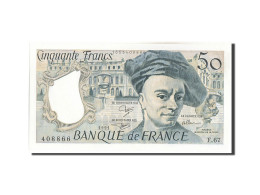 Billet, France, 50 Francs, 50 F 1976-1992 ''Quentin De La Tour'', 1991, SPL - 50 F 1976-1992 ''Quentin De La Tour''
