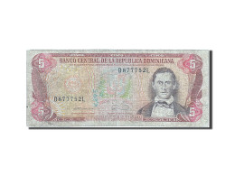 Billet, Dominican Republic, 5 Pesos Oro, 1990, B - Dominicaanse Republiek