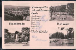 Friedrichroda - Feriengrüße - Mehrbildkarte - Friedrichroda