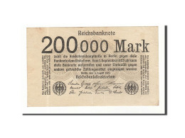 Billet, Allemagne, 200,000 Mark, 1923, SUP+ - Other & Unclassified