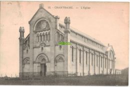 Carte Postale Ancienne De CHANTRAINE – L'EGLISE - Chantraine