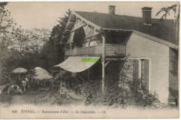 Carte Postale Ancienne De CHANTRAINE – RESTAURANT D'ETE – LA CAMERILLE - Chantraine