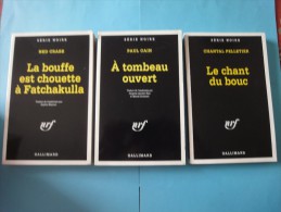 Lot De 3  Livres "Série Noires" - Loten Van Boeken