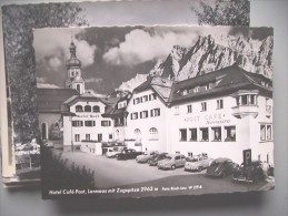 Oostenrijk Österreich Tirol Lermoos Hotel Post Alte PKW Auto - Lermoos