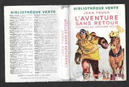 Bibl. VERTE : L'Aventure Sans Retour (CapitaineScott) //Jean FEUGA - Mars 1953 - Bibliotheque Verte