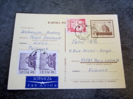 Pologne - Carte Postale Illustrée  - Entier Postal -  Bateaux - Brieven En Documenten
