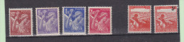 Lot De Différentes Valeurs - Iris Et Tuberculeux - 1939-44 Iris