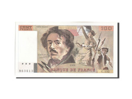 Billet, France, 100 Francs, 100 F 1978-1995 ''Delacroix'', 1989, SPL - 100 F 1978-1995 ''Delacroix''