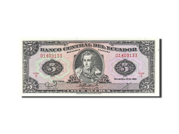 Billet, Équateur, 5 Sucres, 1988, 1988-11-22, NEUF - Equateur