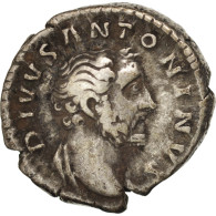 Monnaie, Antonin Le Pieux, Denier, Rome, TB+, Argent, RIC:438 - Les Antonins (96 à 192)
