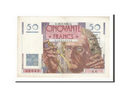 Billet, France, 50 Francs, 50 F 1946-1951 ''Le Verrier'', 1946, 1946-03-28 - 50 F 1946-1951 ''Le Verrier''