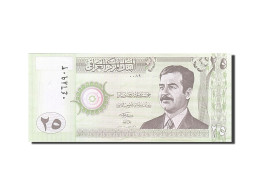 Billet, Iraq, 25 Dinars, 2001, NEUF - Irak