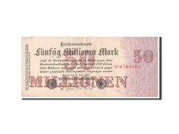 Billet, Allemagne, 50 Millionen Mark, 1923, TTB - 50 Miljoen Mark