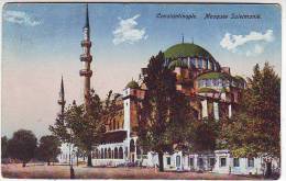 CONSTANTINOPLE . MOSQUEE SULEIMANIE . - Islam