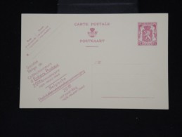 BELGIQUE - Entier Postal - A étudier - Détaillons Collection - Lot N° 8378 - Cartes Postales 1934-1951