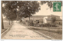 CHONVILLE ..-- 55 . MEUSE ..-- Ferme De L´ Amérique . De LEROUVILLE Vers LILLE . - Lerouville