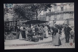 TOUT PARIS 249 - Boulevard Mesnilmontant Jour De Marché Collection FLEURY - Arrondissement: 20