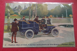 C P Phaeton Siege Pivotant 9 Chevaux Monoicylindre De Dion Bouton Puteaux - PKW