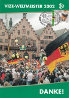 Germania -Folder Di 4 Pagg. Nazionale Tedesca  Mondiali Di Calcio Korea 2002  Con Foto E Autografi Della Squadra - 2002 – Südkorea / Japan