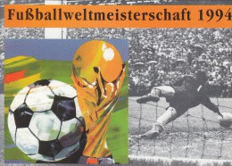 Germania - Foldre Di 4 Pagg. Nazionale Di Calcio Tedesca Mondiali USA 1994 Con 2 Valori E Due Annulli Speciali - 1994 – USA