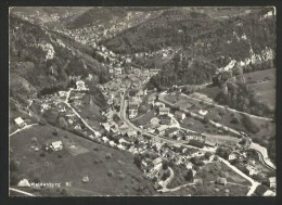 WALDENBURG BL Flugaufnahme 1969 - Waldenburg