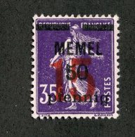 G-12602  Memel 1921- Michel #48 *- Offers Welcome! - Memelland 1923