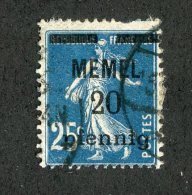 G-12605  Memel 1920- Michel #20 (o)- Offers Welcome! - Memel (Klaïpeda) 1923