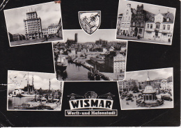AK Wismar - Werft- Und Hafenstadt - Mehrbildkarte - 1963 (17099) - Wismar