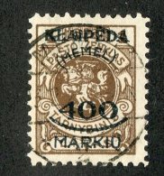 G-12672  Memel 1923- Michel #128 (o) - Offers Welcome! - Memel (Klaïpeda) 1923