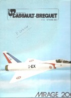 - Informations Livret Revue De 8 Pages ....DASSAULT - BREGUET....n° 33 ..Octobre 1976.....MIRAGE 2000..Top...avions.. - Luchtvaart