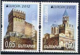 Europa CEPT 2012 BULGARIA Visit Bulgaria - Fine Set MNH - Unused Stamps