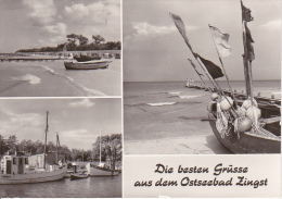 AK Grüsse Aus Dem Ostseebad Zingst - Mehrbildkarte - Ca. 1970  (17111) - Zingst