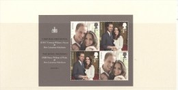 Grossbritannien 2011 Block Postfr. Hochzeit William + Kate Mit Beschreibung Und Bildern - Ungebraucht