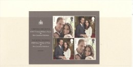 Grossbritannien 2011 Block Postfr. Hochzeit William + Kate Mit Beschreibung Und Bildern - Nuevos