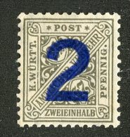 G-12795  Wurttemburg 1919- Michel #257 * - Offers Welcome! - Postfris