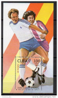 CUBA, 1982, Football World Cup, Spain, Soccer Championship, Sports, Miniature Sheet, MNH, (**) - Ongebruikt
