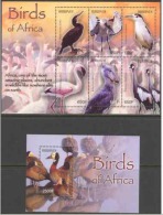 Burundi - BL146/147 - Oiseaux - 2004 - MNH - Ongebruikt