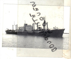 Navire Bateau Identifié " Jana Vijay " Duhailow 1966 1974 Inde Photoprise à La Bouille 1966 Glasgow Transport Maritime - Signed Photographs