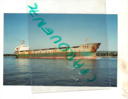 Bateau Identifié " Kang Su Hai " Guangzhou Océan Shipping Chine 1975    Shipping Ship  Transport Maritime - Signed Photographs