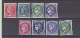 Lot De Différentes Valeurs - Cérès - 1945-47 Ceres De Mazelin