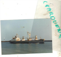 Bateau Identifié " Agboville " Sitram Construit En 1978 Yokohama Japon   Shipping  Transport Maritime - Signed Photographs