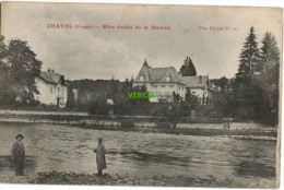 Carte Postale Ancienne De CHATEL SUR MOSELLE – RIVE DROITE DE LA MOSELLE - Chatel Sur Moselle