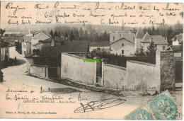 Carte Postale Ancienne De CHATEL SUR MOSELLE – RUE DU PONT - Chatel Sur Moselle