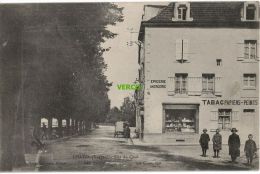 Carte Postale Ancienne De CHATEL SUR MOSELLE – RUE DU QUAI - Chatel Sur Moselle