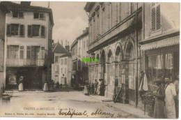 Carte Postale Ancienne De CHATEL SUR MOSELLE – GRANDE RUE - Chatel Sur Moselle