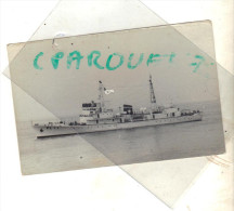 Photo Ancienne Euchi Acki Bateau  Identifié " P L II " Japon Vue Animée    Transport Maritime - Signed Photographs