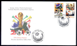 SOCCER-FIFA WORLD CUP-SOUTH AFRICA 2010-FDC-TURKISH CYPRUS-FC-65 - 2010 – Südafrika