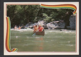 DF / SPORTS / AVIRON / DESCENTE DES RAPIDES EN CANOÉ-KAYAK DANS LES GORGES DE L'ARDÈCHE - Roeisport