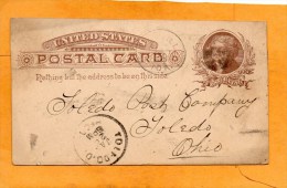 United States 1886 Card Mailed - ...-1900